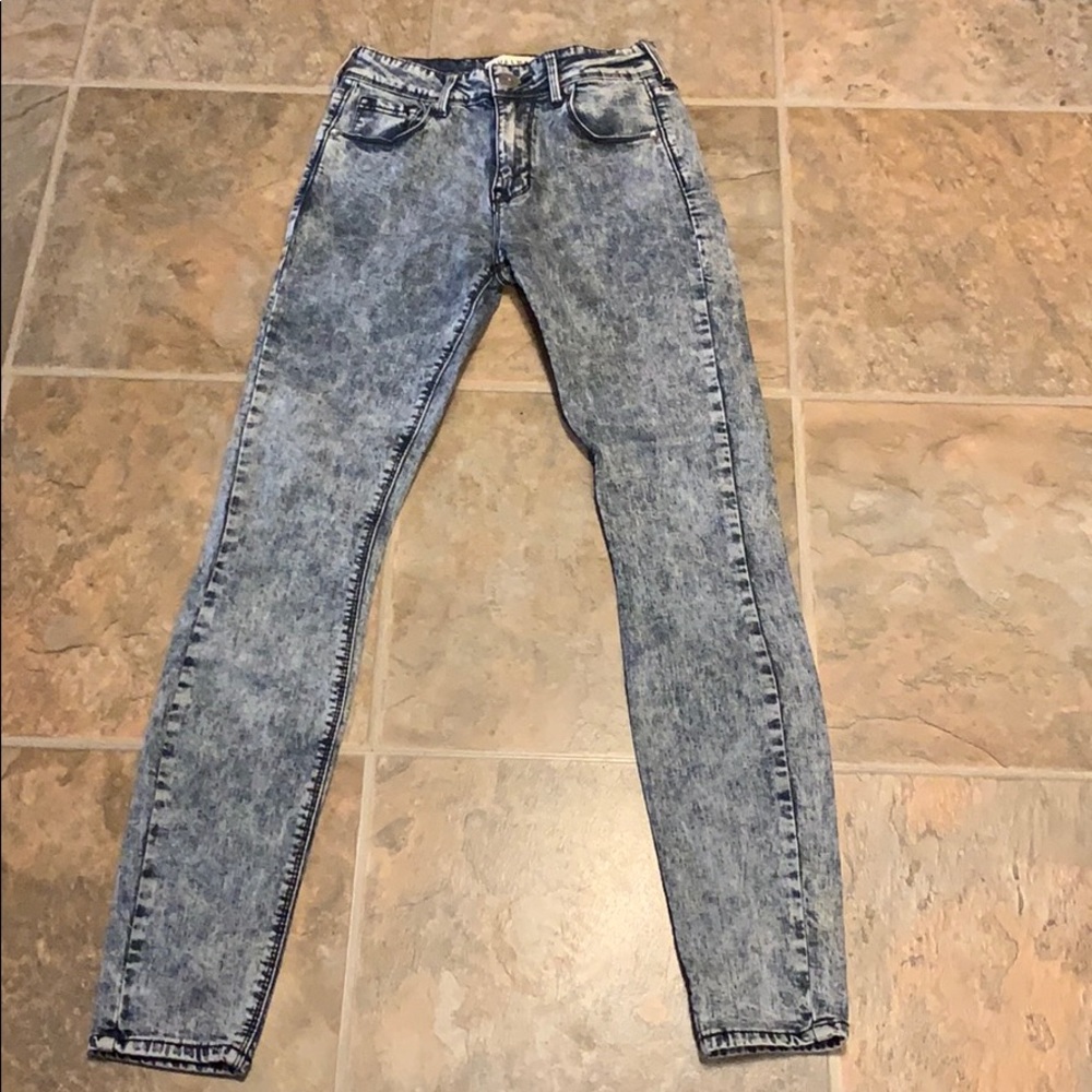Acid wash jeans from Pac Sun